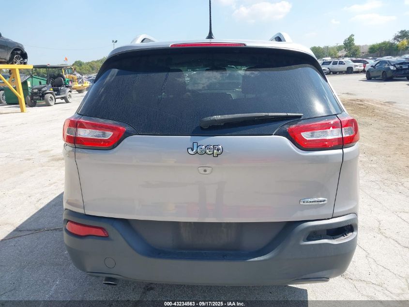 2018 Jeep Cherokee Latitude Fwd VIN: 1C4PJLCB0JD615880 Lot: 43234563