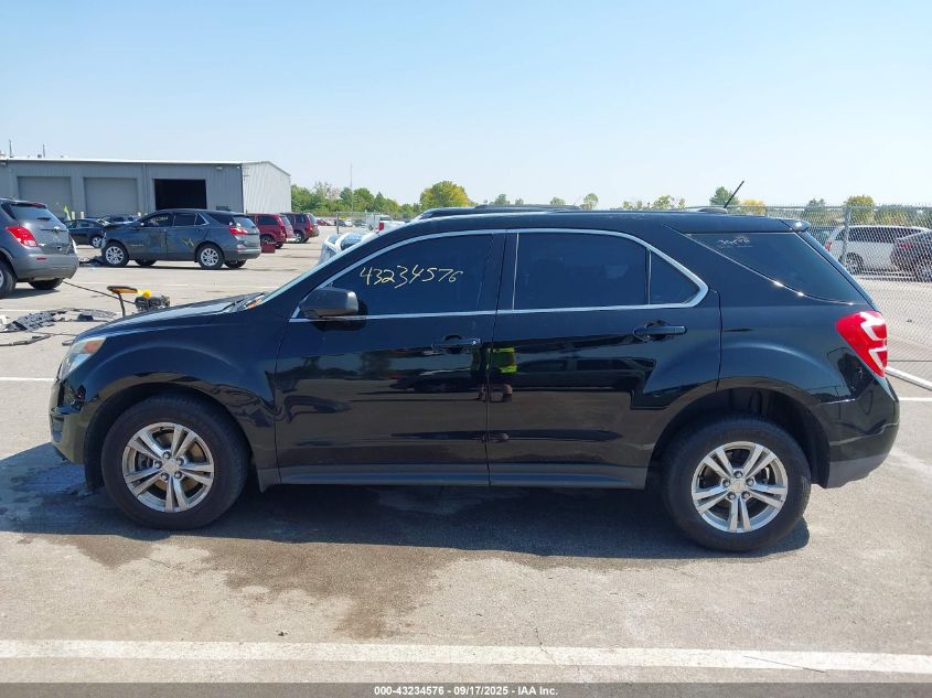 2017 Chevrolet Equinox Ls VIN: 2GNALBEK6H1598992 Lot: 43234576