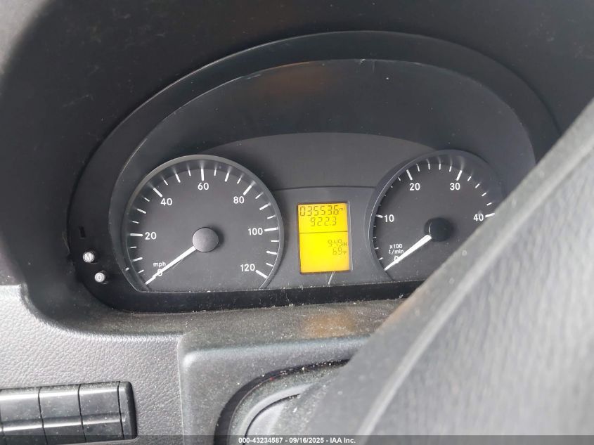 2018 Mercedes-Benz Sprinter 2500 Standard Roof V6 VIN: WD3PE7CD1JP626540 Lot: 43234587