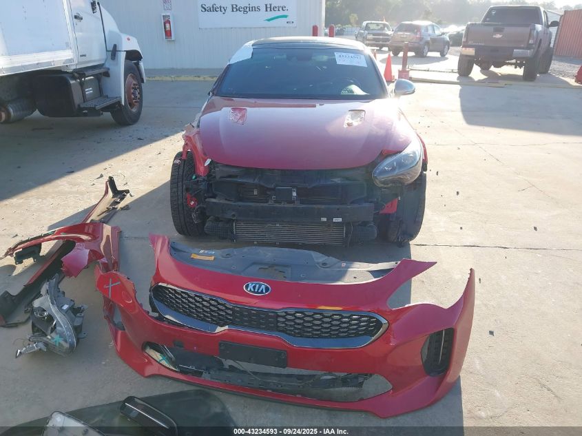 2018 Kia Stinger Gt2 VIN: KNAE55LC3J6037209 Lot: 43234593