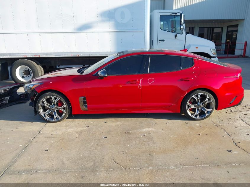 2018 Kia Stinger Gt2 VIN: KNAE55LC3J6037209 Lot: 43234593