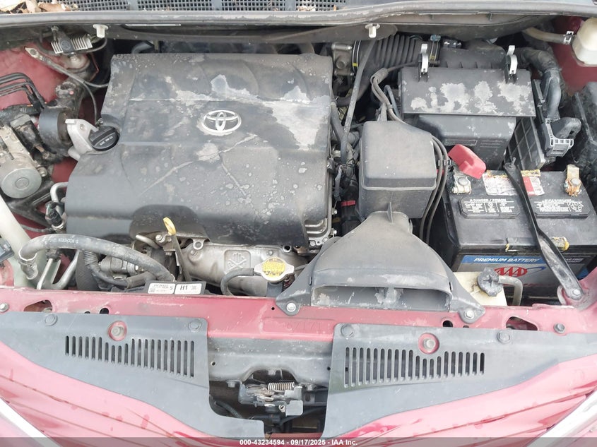 2015 Toyota Sienna Le 8 Passenger VIN: 5TDKK3DC6FS542850 Lot: 43234594