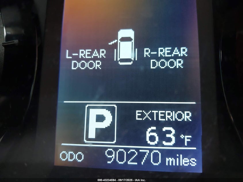 2015 Toyota Sienna Le 8 Passenger VIN: 5TDKK3DC6FS542850 Lot: 43234594