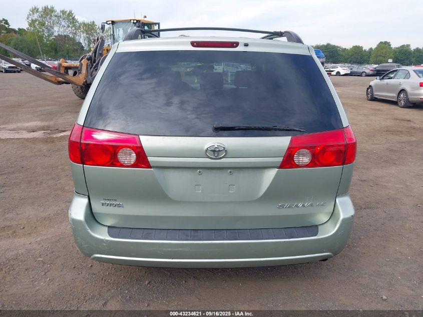 2006 Toyota Sienna Le VIN: 5TDZA23C46S580512 Lot: 43234621