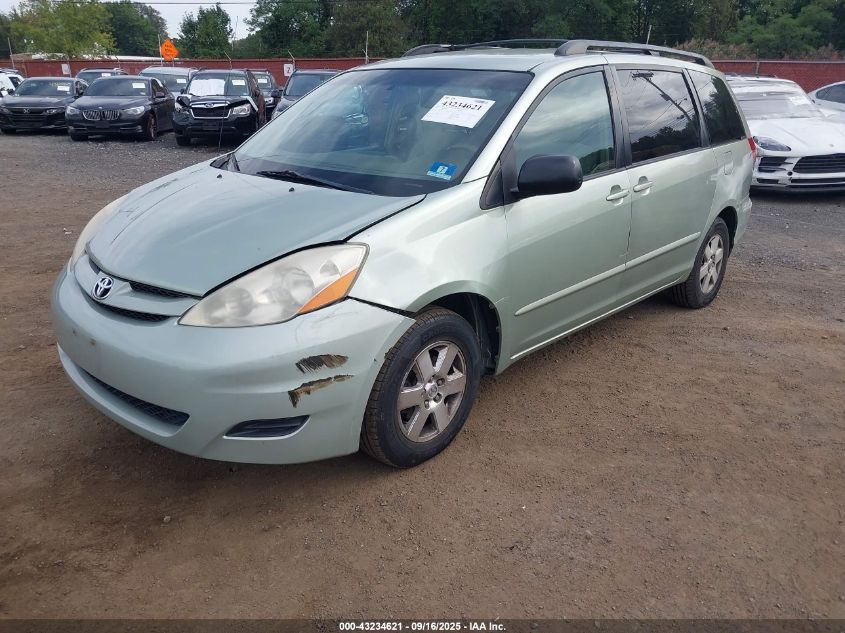 2006 Toyota Sienna Le VIN: 5TDZA23C46S580512 Lot: 43234621