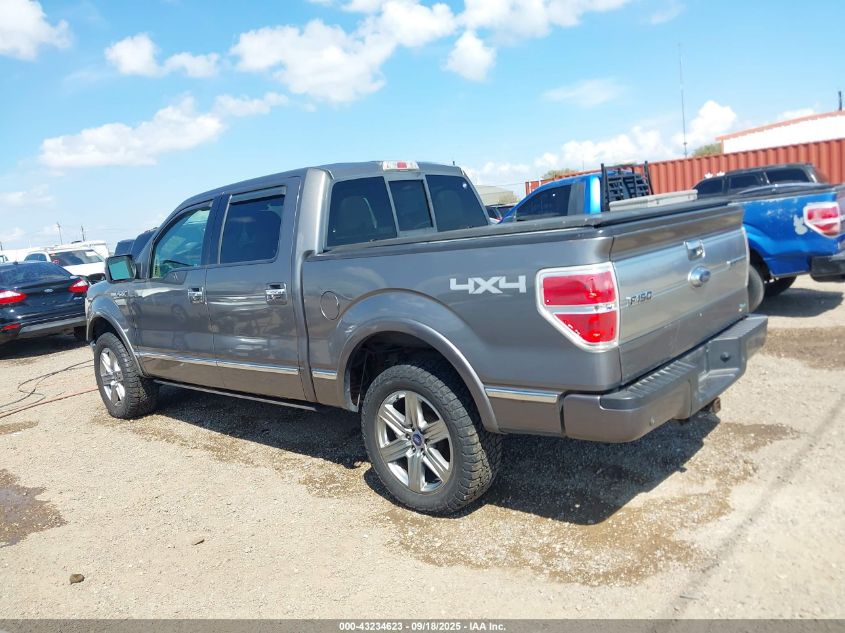 2010 Ford F-150 Platinum VIN: 1FTFW1EV4AFA96538 Lot: 43234623