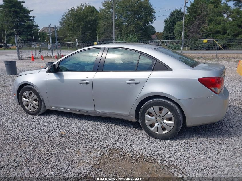 2015 Chevrolet Cruze Ls Auto VIN: 1G1PA5SH3F7235089 Lot: 43234627