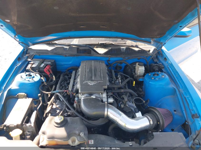 2010 Ford Mustang Gt/Gt Premium VIN: 1ZVBP8CH7A5105933 Lot: 43234646