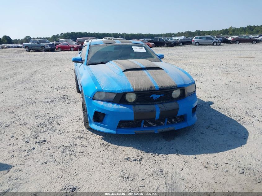 2010 Ford Mustang Gt/Gt Premium VIN: 1ZVBP8CH7A5105933 Lot: 43234646