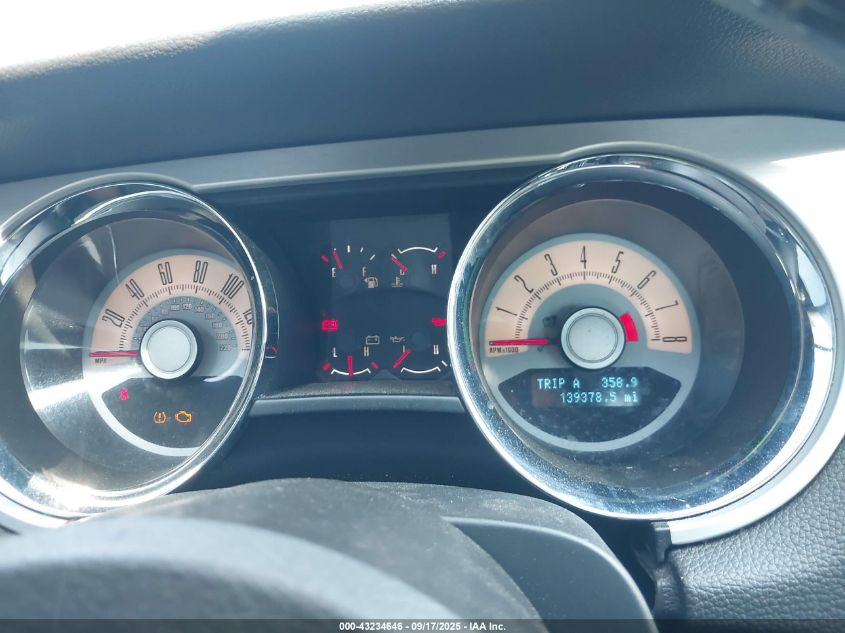 2010 Ford Mustang Gt/Gt Premium VIN: 1ZVBP8CH7A5105933 Lot: 43234646