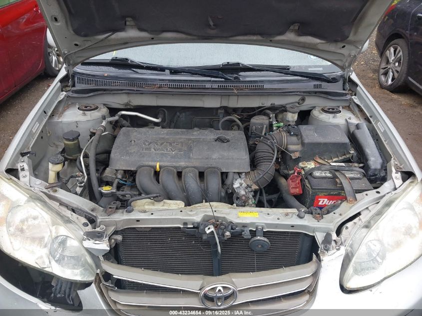 2004 Toyota Corolla S VIN: 2T1BR32E94C315125 Lot: 43234654