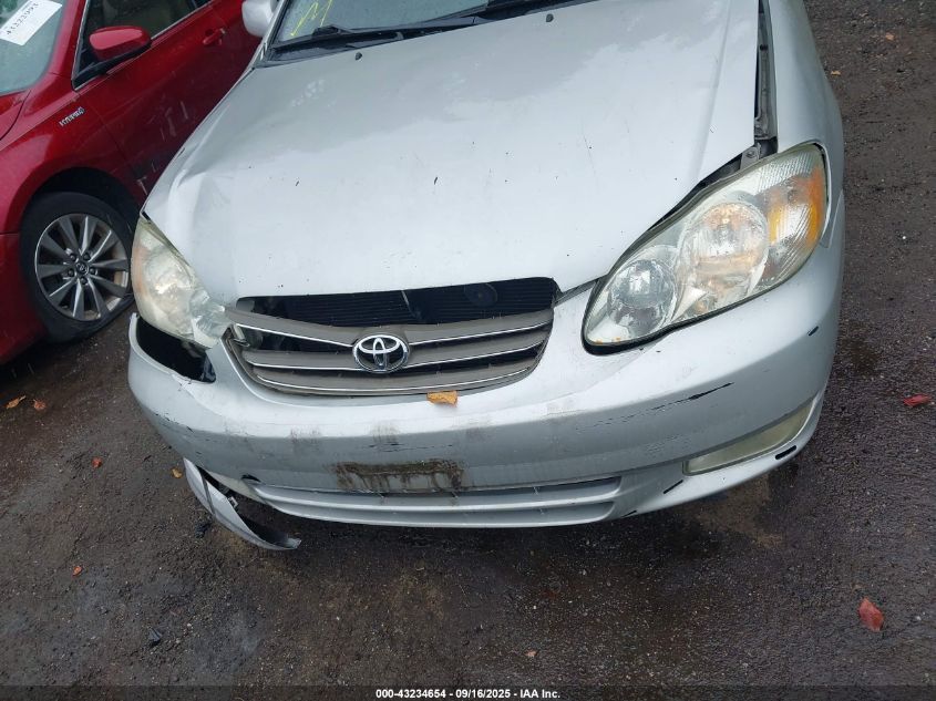 2004 Toyota Corolla S VIN: 2T1BR32E94C315125 Lot: 43234654