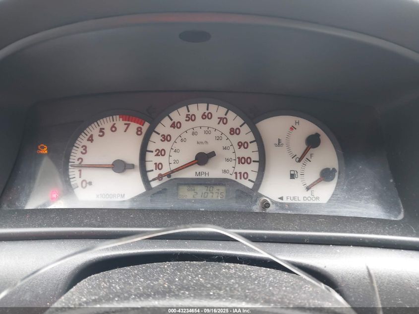 2004 Toyota Corolla S VIN: 2T1BR32E94C315125 Lot: 43234654