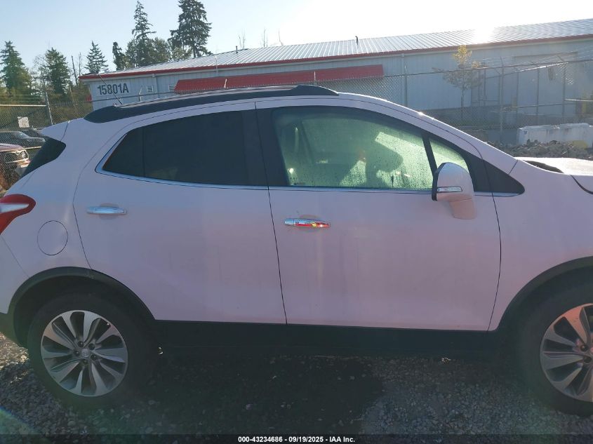 2017 Buick Encore Essence VIN: KL4CJCSB1HB007401 Lot: 43234686