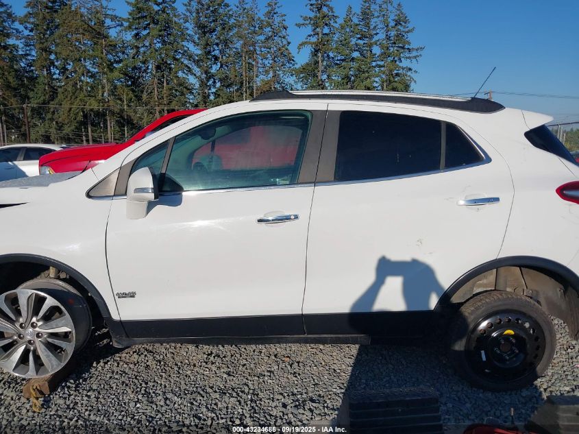 2017 Buick Encore Essence VIN: KL4CJCSB1HB007401 Lot: 43234686