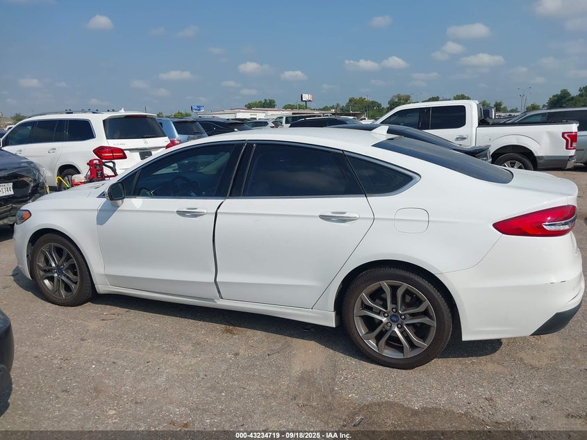 2019 Ford Fusion Sel VIN: 3FA6P0CD6KR198404 Lot: 43234719