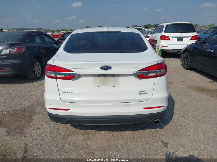 2019 Ford Fusion Sel VIN: 3FA6P0CD6KR198404 Lot: 43234719