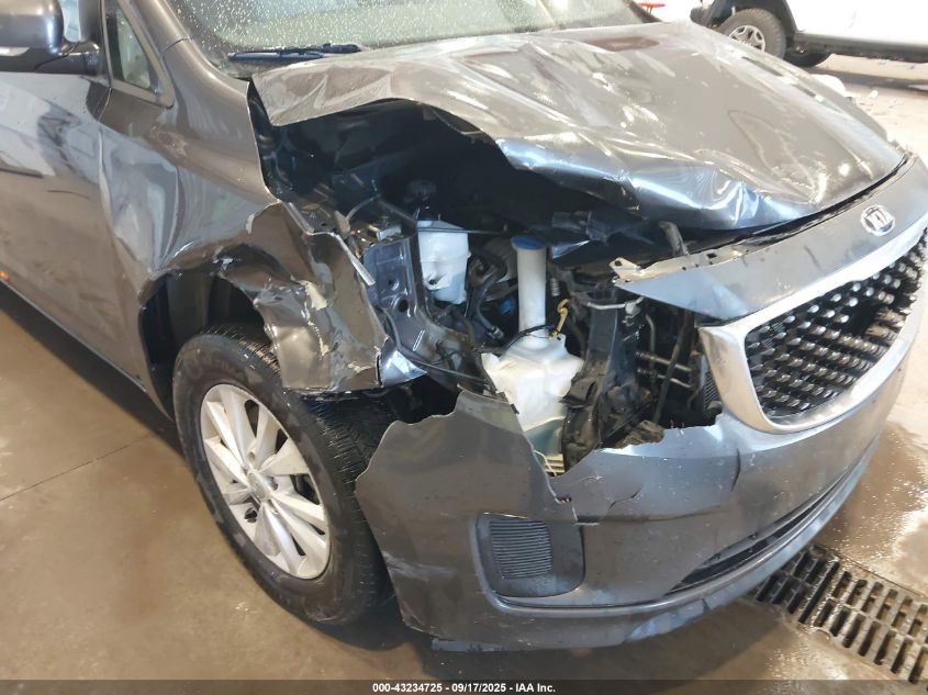 2016 Kia Sedona Lx VIN: KNDMB5C18G6178971 Lot: 43234725