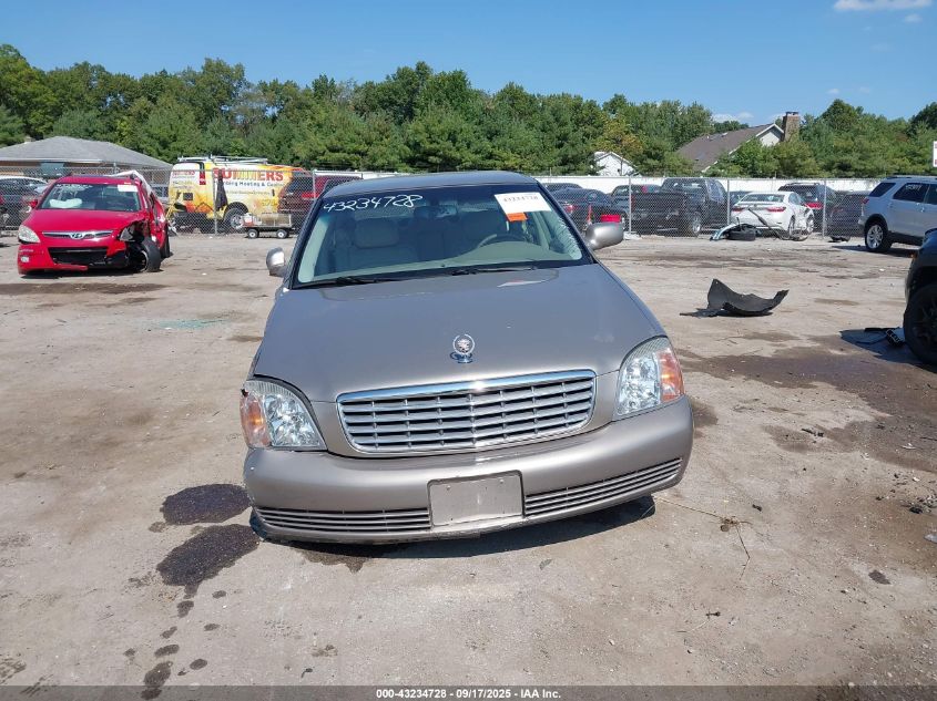 2001 Cadillac Deville Standard W/W20 VIN: 1G6KD54Y81U243711 Lot: 43234728
