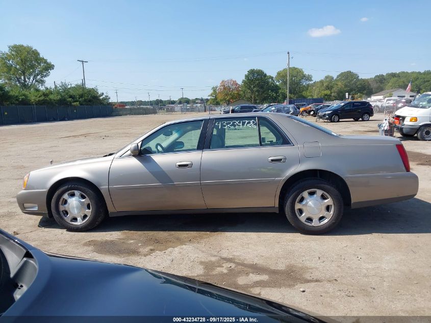 2001 Cadillac Deville Standard W/W20 VIN: 1G6KD54Y81U243711 Lot: 43234728