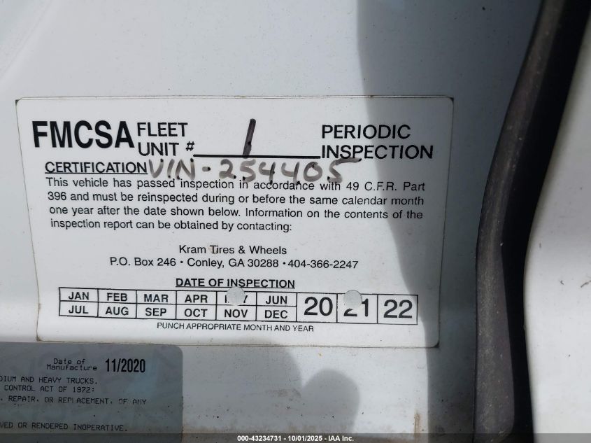 2020 Ram 3500 Tradesman VIN: 3C63RRGL4LG254406 Lot: 43234731