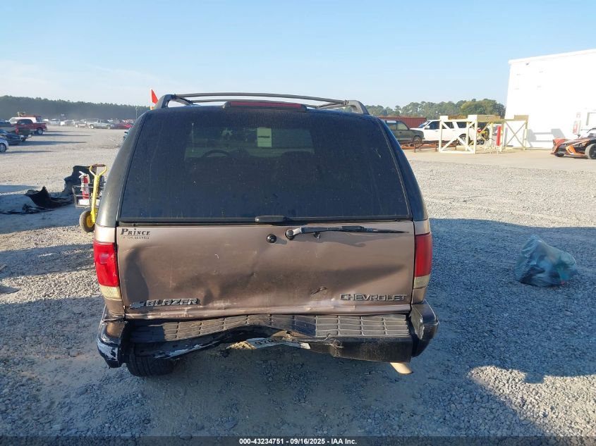 1997 Chevrolet Blazer Lt VIN: 1GNCS13W2V2185541 Lot: 43234751