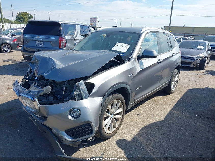 2015 BMW X3 XDRIVE28I - 5UXWX9C53F0D45390