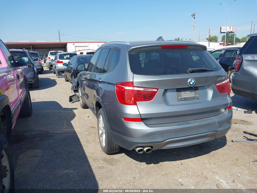 2015 BMW X3 XDRIVE28I - 5UXWX9C53F0D45390