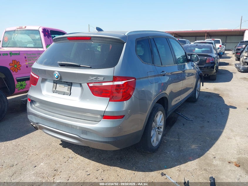 2015 BMW X3 XDRIVE28I - 5UXWX9C53F0D45390