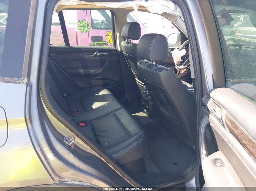 2015 BMW X3 XDRIVE28I - 5UXWX9C53F0D45390