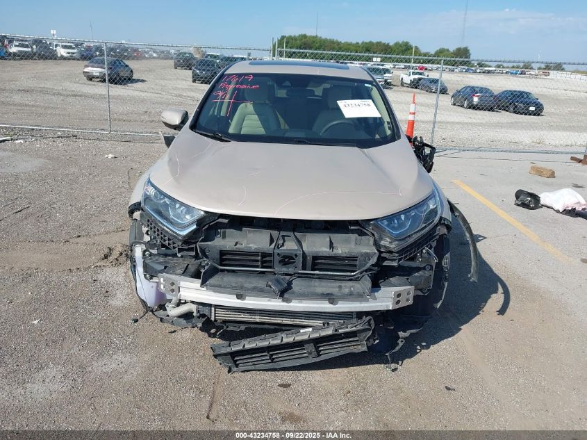 2017 Honda Cr-V Ex VIN: 5J6RW2H54HL059235 Lot: 43234758