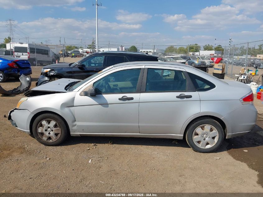 2008 Ford Focus S VIN: 1FAHP34N68W201471 Lot: 43234768