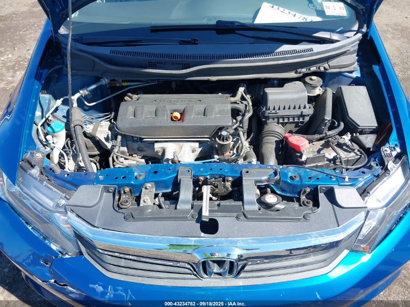 2012 Honda Civic Lx VIN: 19XFB2F56CE322642 Lot: 43234782