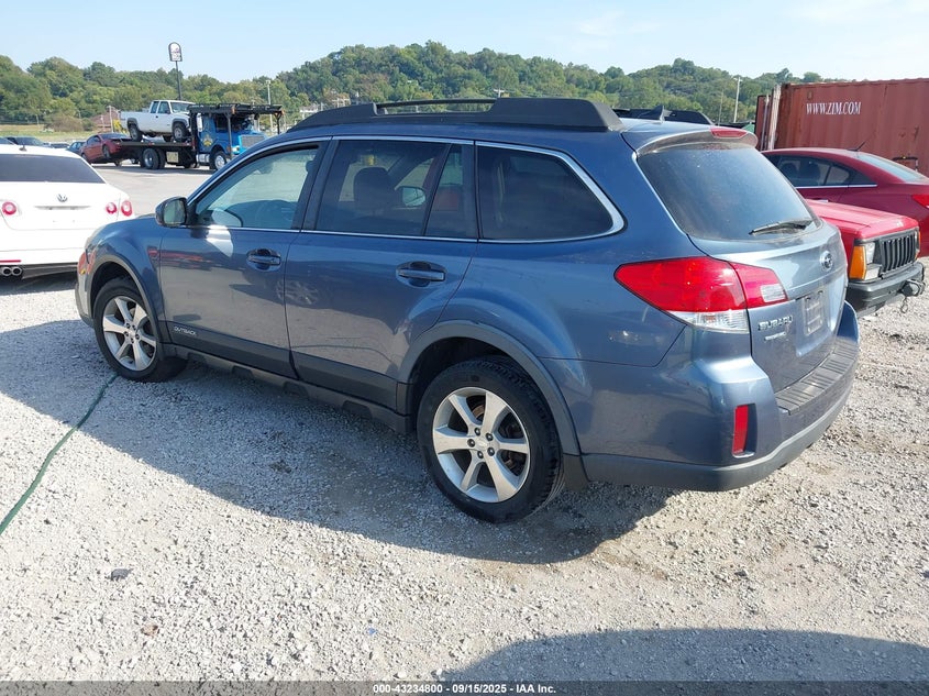 2014 SUBARU OUTBACK 2.5I LIMITED 4S4BRCLC9E3264177