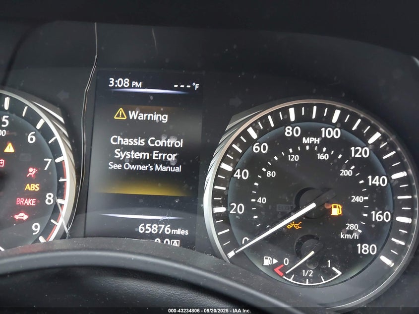 2021 Infiniti Q50 Luxe VIN: JN1EV7BP1MM707765 Lot: 43234806