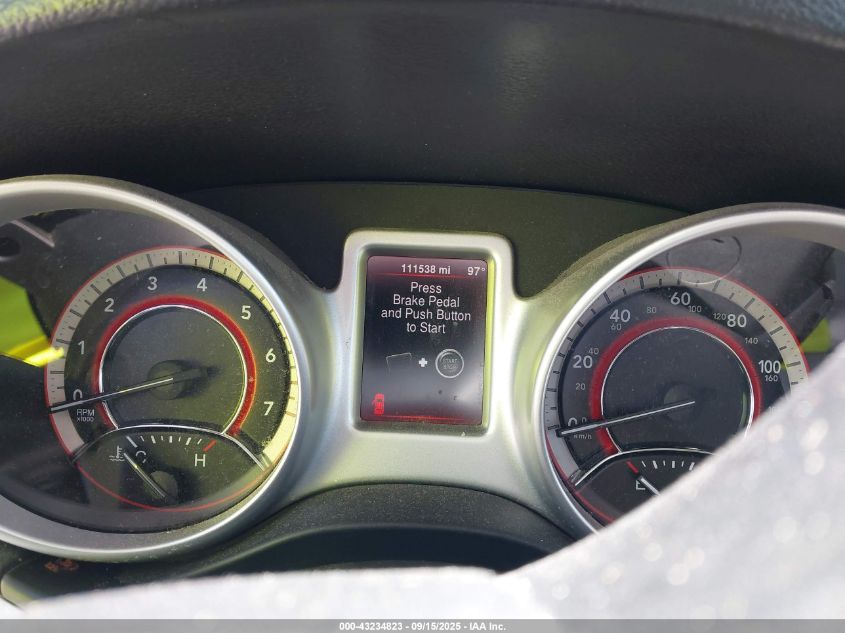 2015 Dodge Journey Sxt VIN: 3C4PDDBGXFT554680 Lot: 43234823