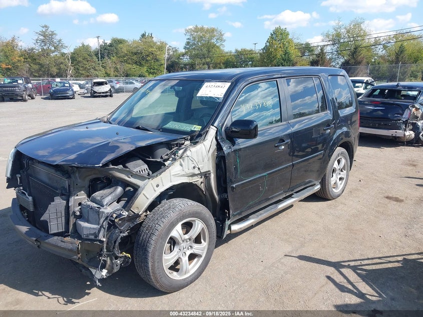 Vin: 5fnyf4h53fb028460, lot: 43729378, honda pilot ex-l 20152