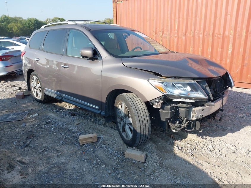 2014 NISSAN PATHFINDER PLATINUM - 5N1AR2MN8EC706193
