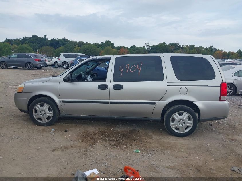 2007 Chevrolet Uplander Ls VIN: 1GNDV23137D104236 Lot: 43234904