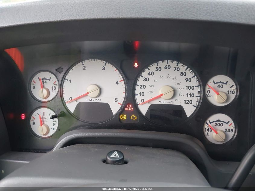 2006 Dodge Ram 2500 Slt/Sport VIN: 1D7KS28CX6J171490 Lot: 43234947