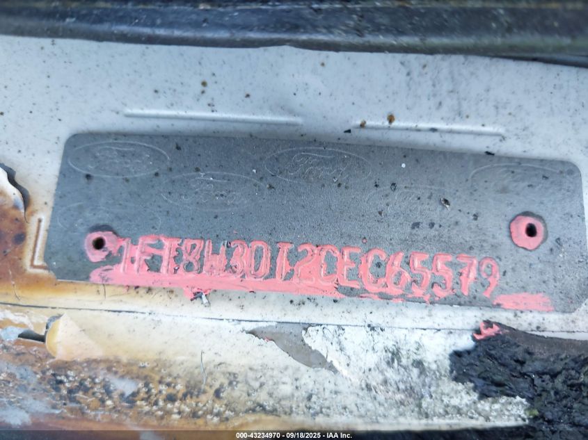 2012 Ford F-350 Lariat VIN: 1FT8W3DT2CEC65579 Lot: 43234970