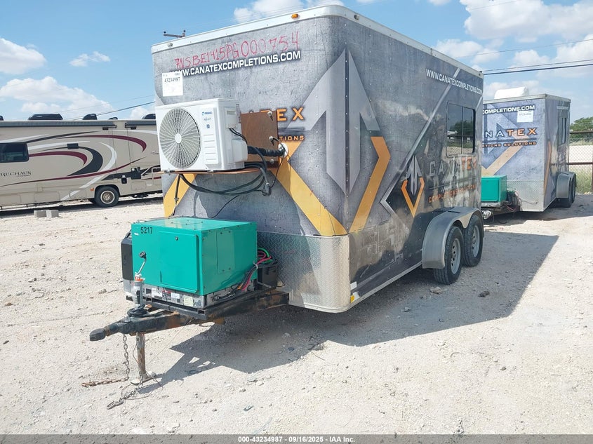 Vin: 7nsbe1415pg000754, lot: 43729522, trailer onsite 20232