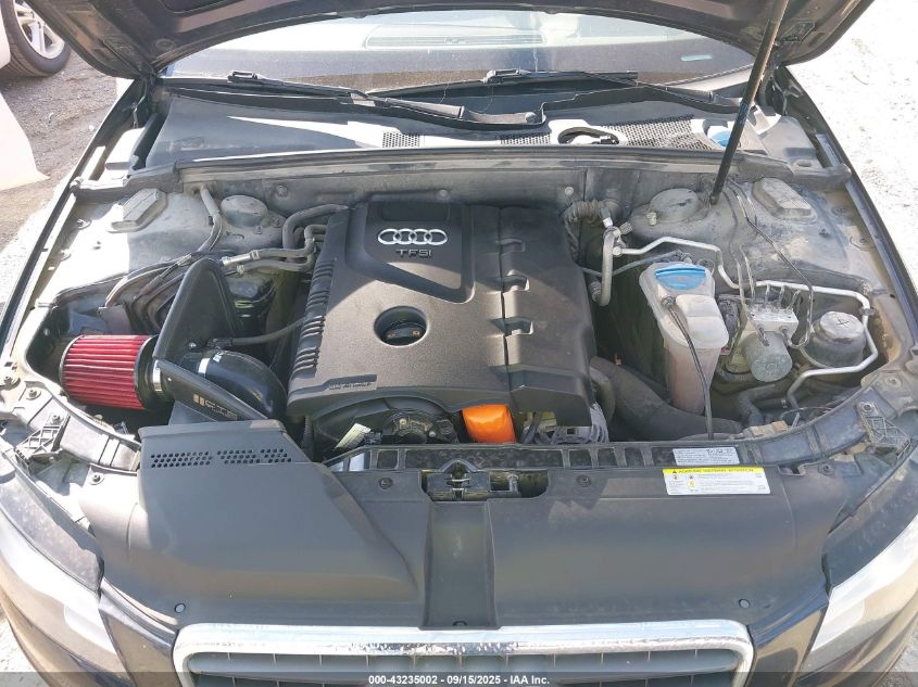 2012 Audi A4 2.0T Premium VIN: WAUFFAFL1CA120563 Lot: 43235002