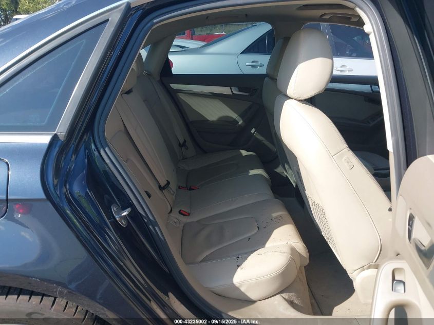 2012 Audi A4 2.0T Premium VIN: WAUFFAFL1CA120563 Lot: 43235002