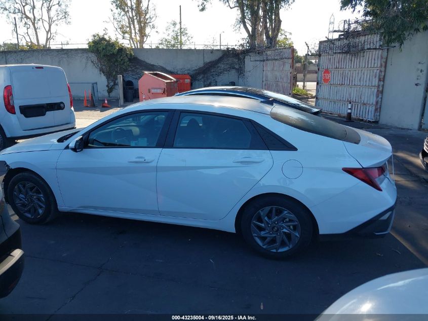2025 Hyundai Elantra Hybrid Blue VIN: KMHLM4DJXSU140334 Lot: 43235004