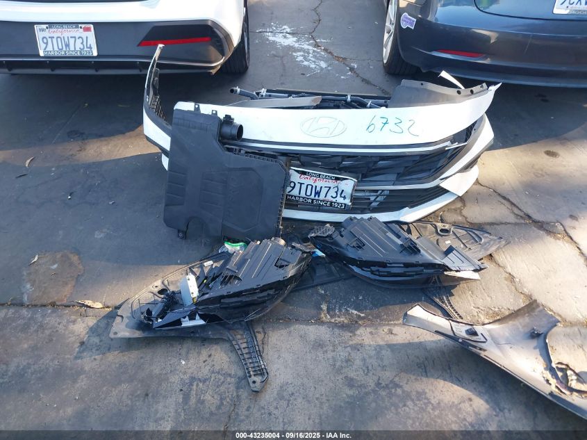 2025 Hyundai Elantra Hybrid Blue VIN: KMHLM4DJXSU140334 Lot: 43235004