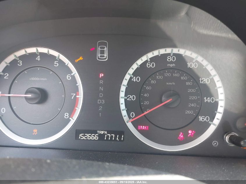 2011 Honda Accord 3.5 Ex-L VIN: 1HGCP3F88BA009762 Lot: 43235051