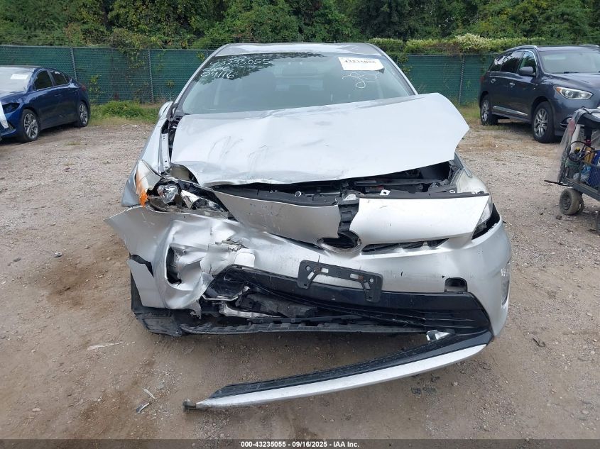 2014 Toyota Prius Two VIN: JTDKN3DU8E1802869 Lot: 43235055