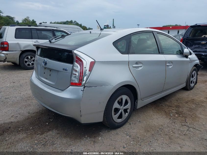2014 Toyota Prius Two VIN: JTDKN3DU8E1802869 Lot: 43235055