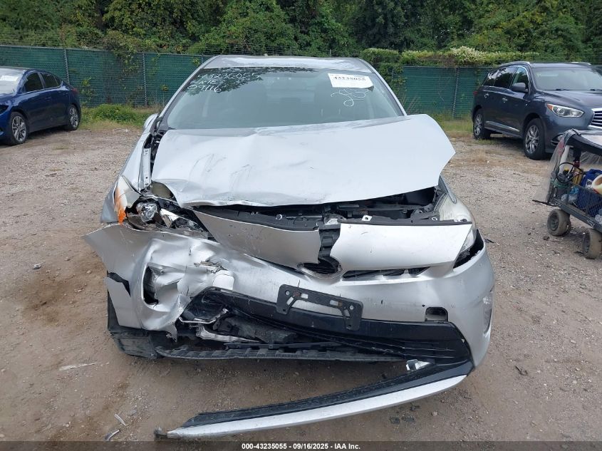 2014 Toyota Prius Two VIN: JTDKN3DU8E1802869 Lot: 43235055